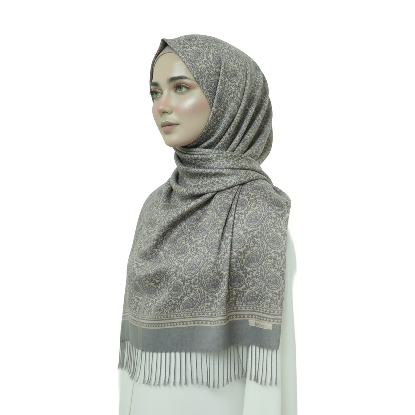 Premium Satin Hijab – Luxury Elegant Scarf | 9021-A-D4