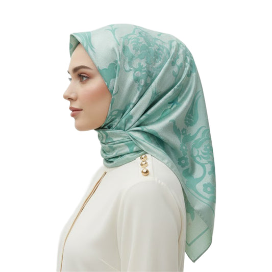 Premium Satin Hijab – Luxury Elegant Scarf | 9032-5