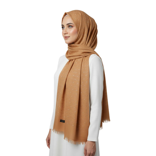 Premium Satin Hijab – Luxury Elegant Scarf | 9043-2-D1