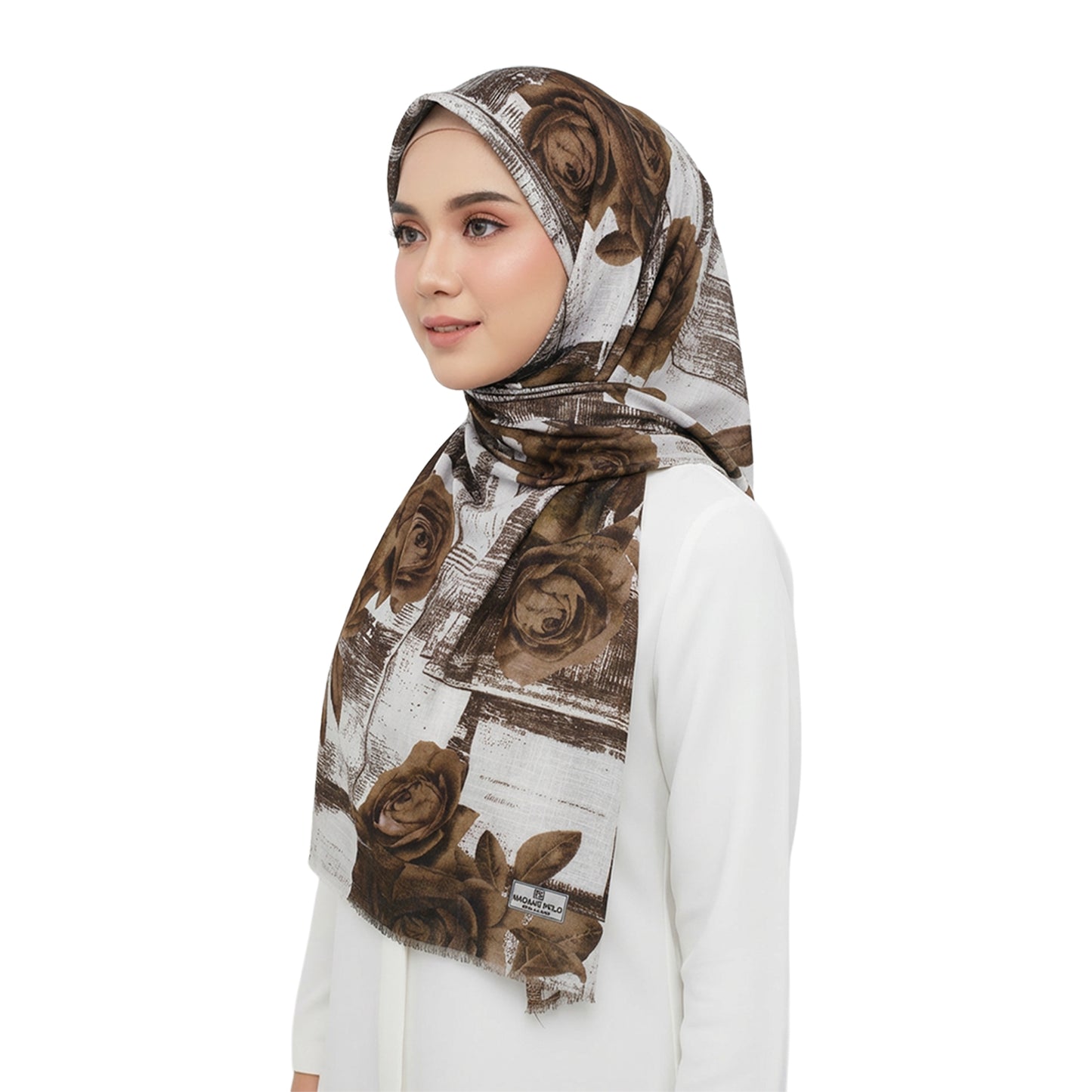 Premium Satin Hijab – Luxury Elegant Scarf | MADEME POLO 9043-M