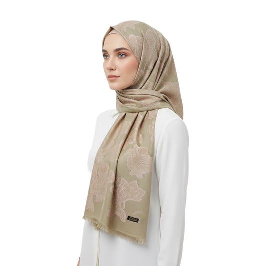 Premium Satin Hijab – Luxury Elegant Scarf | 9050-12-D4