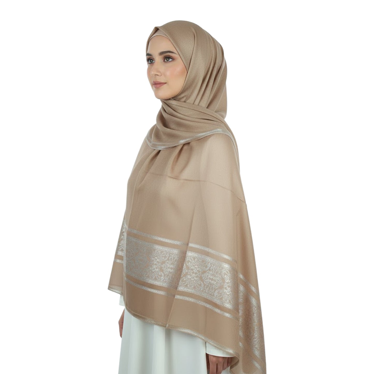 Premium Satin Hijab – Luxury Elegant Scarf | BİREL 9050-2-D1