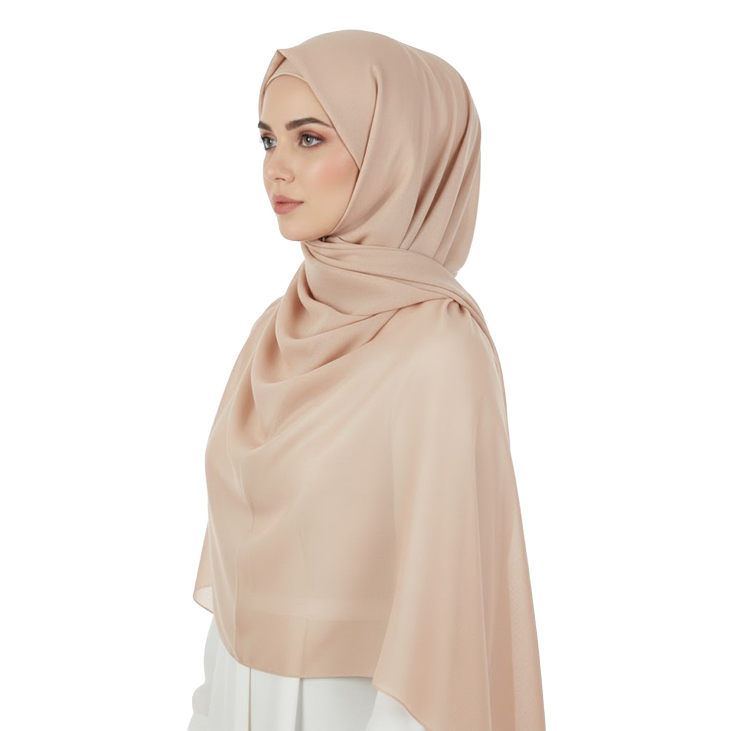 Premium Satin Hijab – Luxury Elegant Scarf | ED SCARF-9060-6