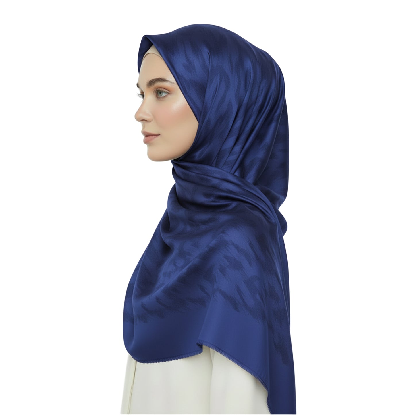 Premium Satin Hijab – Luxury Elegant Scarf | ED SCARF-9060-3