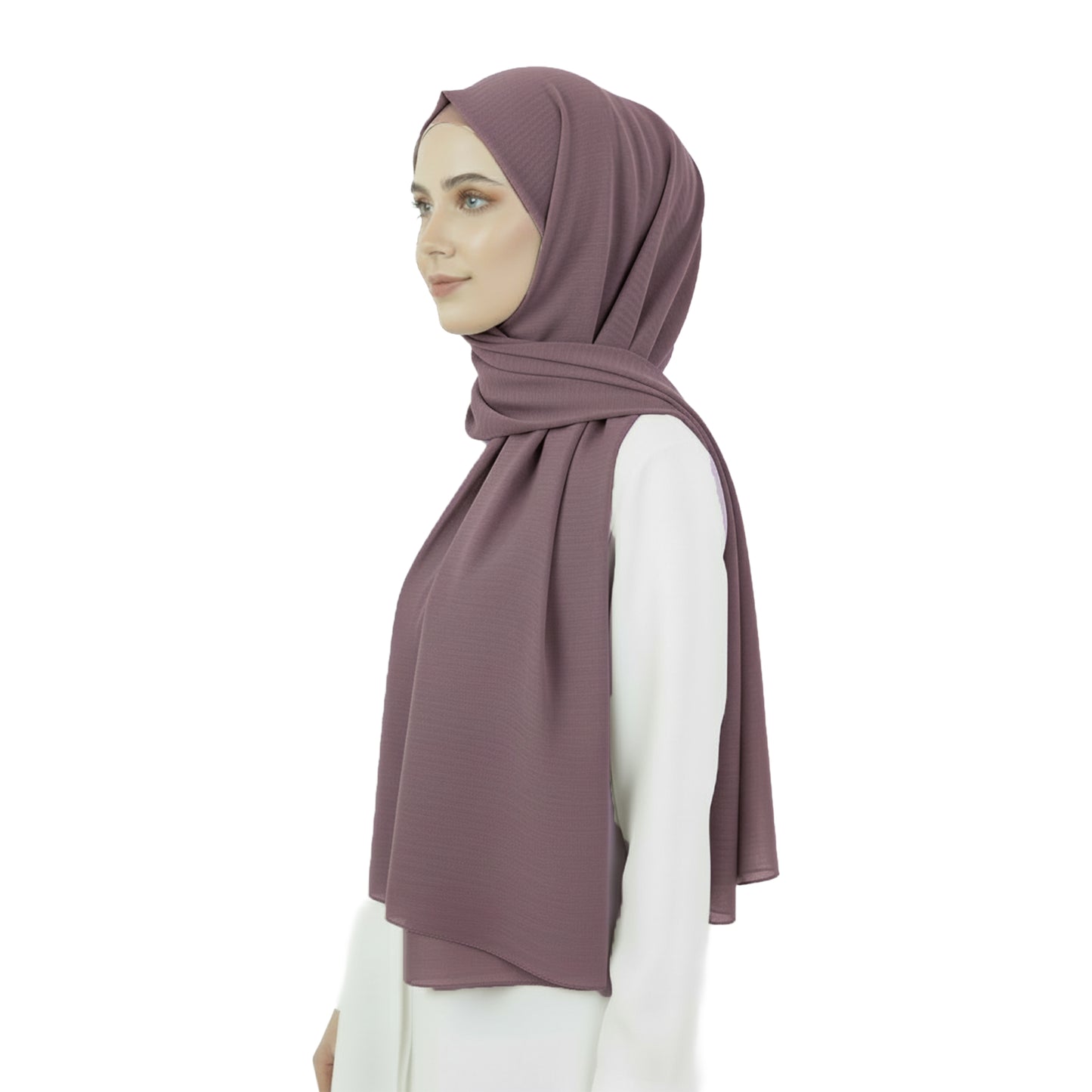 Premium Satin Hijab – Luxury Elegant Scarf | MADAME POLO 9060-6