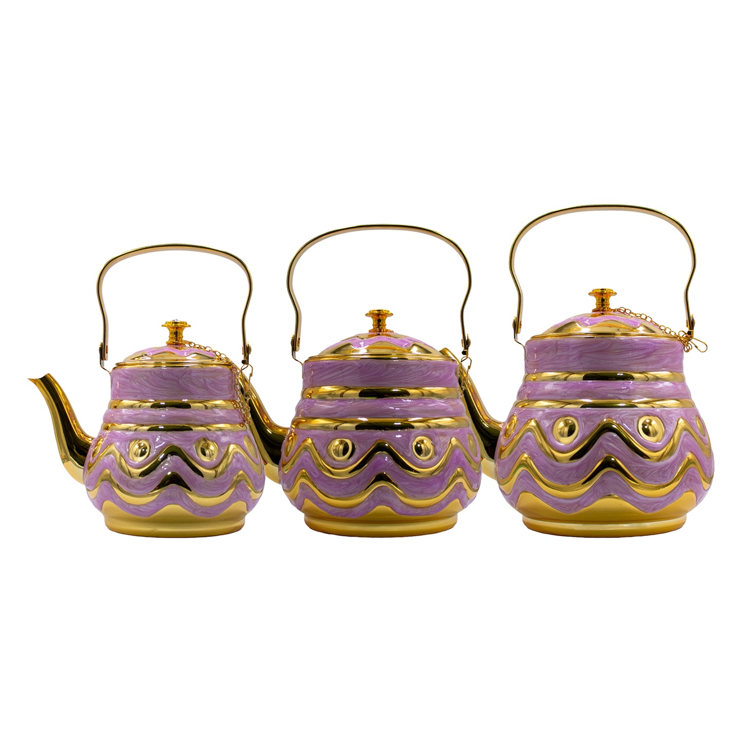 ZAWA ZAWA QAYDANLIK TAKIMI NO 1612 EPOXY LIGHTPURPLE + GOLD MODEL NO XKC673