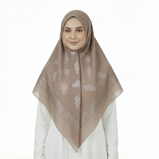 GÜLİPEK-9031-D3 Floral Pattern Headscarf