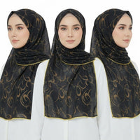 ROMAL Hijab – Luxury Elegant Scarf |  9025P-D1