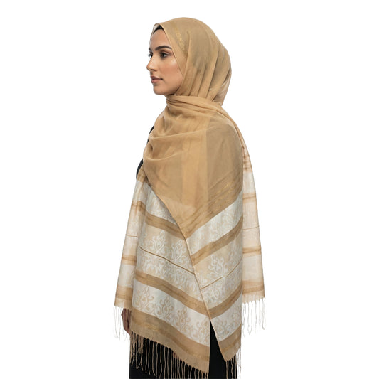 Premium Satin Hijab – Luxury Elegant Scarf | MADAME POLO 9011-A