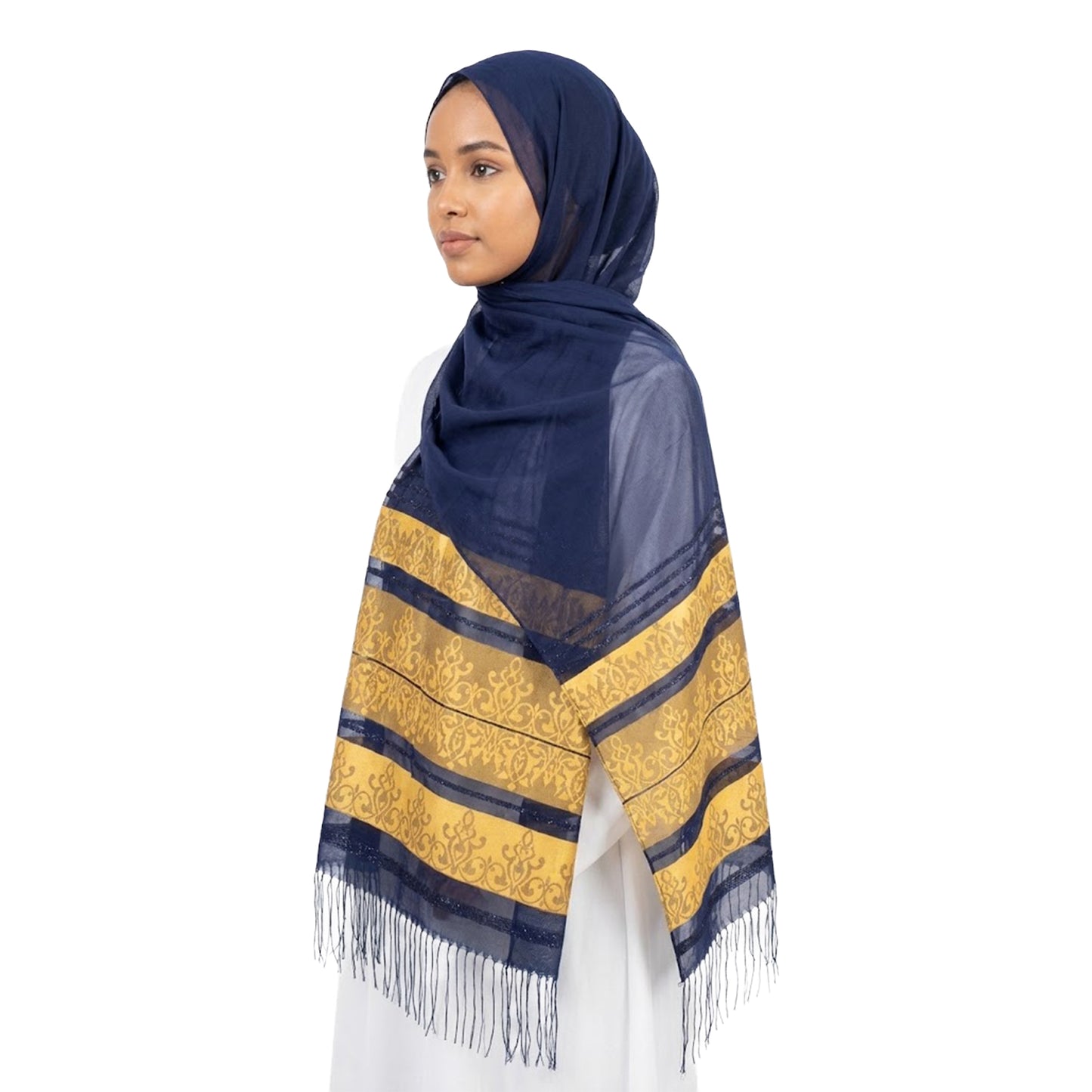 Premium Satin Hijab – Luxury Elegant Scarf | MADAME POLO 9011-A