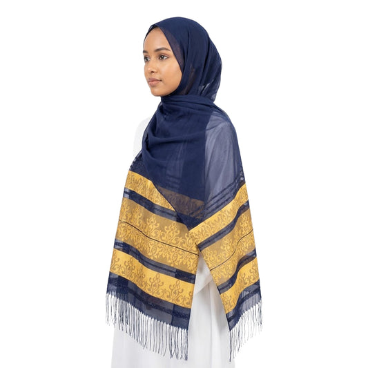 Premium Satin Hijab – Luxury Elegant Scarf | MADAME POLO 9011-A