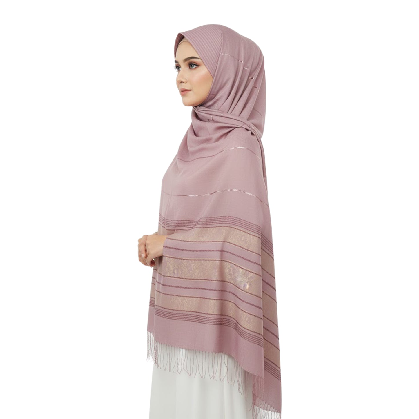Premium Satin Hijab – Luxury Elegant Scarf | MADAME POLO 9011-B