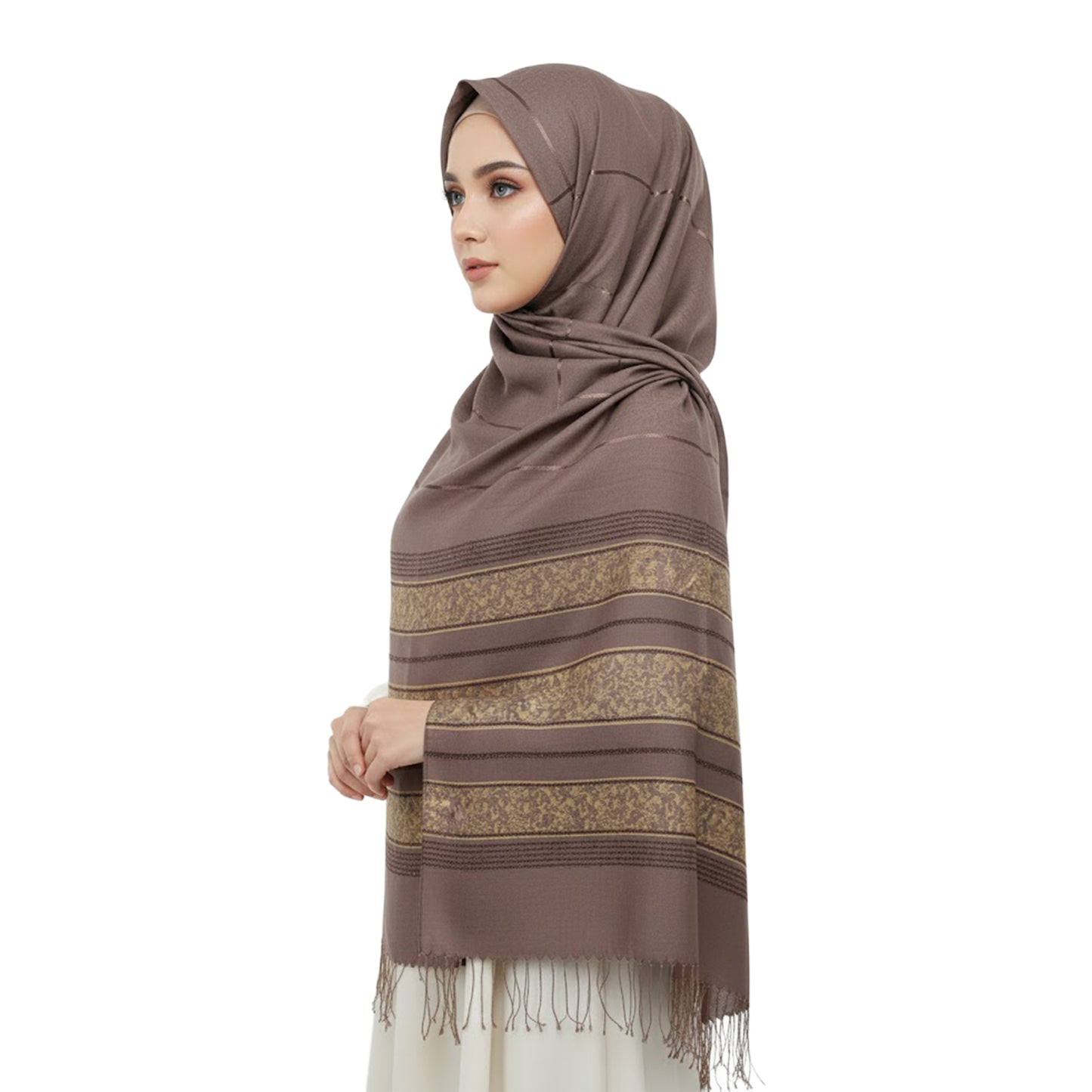 Premium Satin Hijab – Luxury Elegant Scarf | MADAME POLO 9011-B