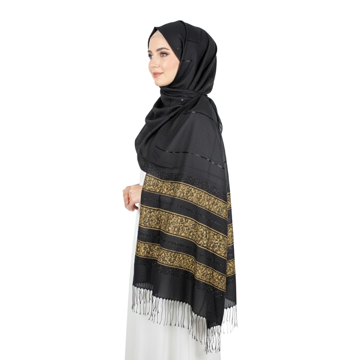 Premium Satin Hijab – Luxury Elegant Scarf | MADAME POLO 9011-B