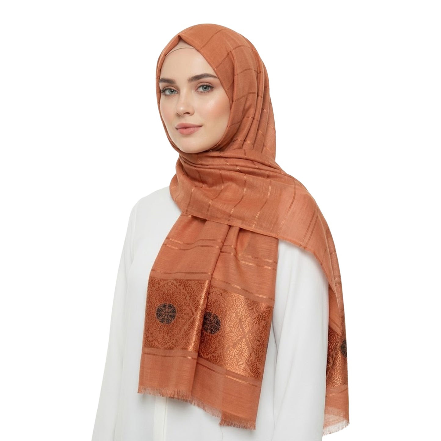 Hijab Satin Premium – Syal Mewah Elegan | Birel 9040 M