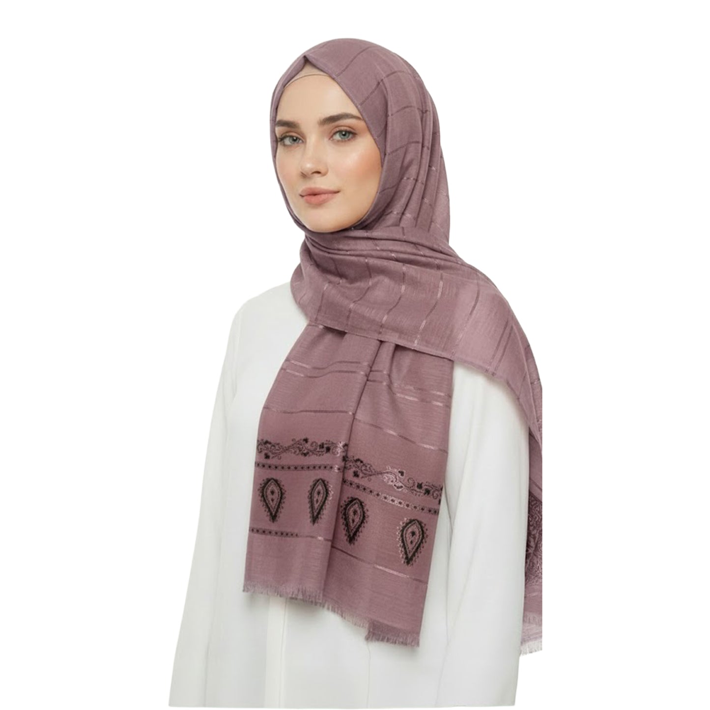 Hijab Satin Premium – Syal Mewah Elegan | Birel 9040 M