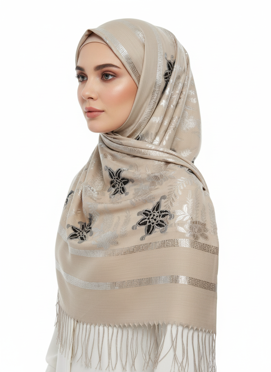 MADEME POLO SHAWL  9011 DESEN 1