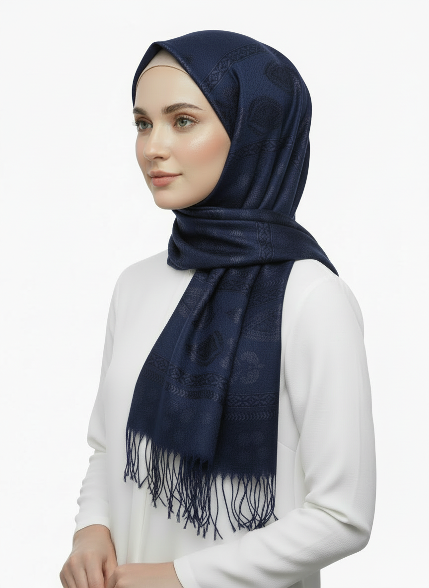 MADEME POLO SHAWL  9011 DESEN-2