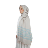 Premium Satin Hijab – Luxury Elegant Scarf |  9021-A-D1