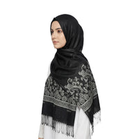 Premium Satin Hijab – Luxury Elegant Scarf |  9021-A-D1