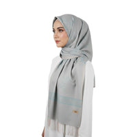 Premium Satin Hijab – Luxury Elegant Scarf |  9021-A-D1