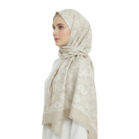 Premium Satin Hijab – Luxury Elegant Scarf |  9021-A-D2