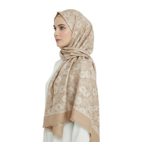 Premium Satin Hijab – Luxury Elegant Scarf |  9021-A-D2