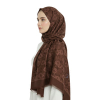 Premium Satin Hijab – Luxury Elegant Scarf |  9021-A-D2
