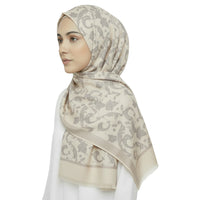 Premium Satin Hijab – Luxury Elegant Scarf |  9021-A-D3