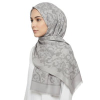 Premium Satin Hijab – Luxury Elegant Scarf |  9021-A-D3