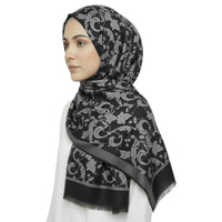 Premium Satin Hijab – Luxury Elegant Scarf |  9021-A-D3