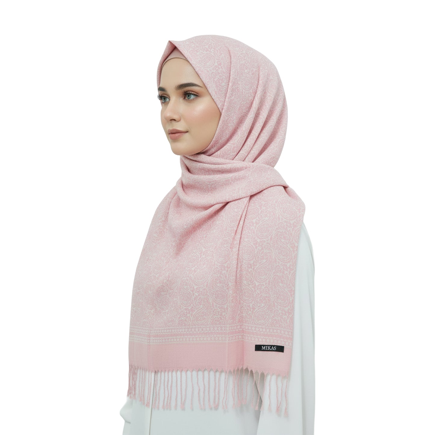 Premium Satin Hijab – Luxury Elegant Scarf |  9021-A-D4