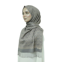 Premium Satin Hijab – Luxury Elegant Scarf |  9021-A-D4