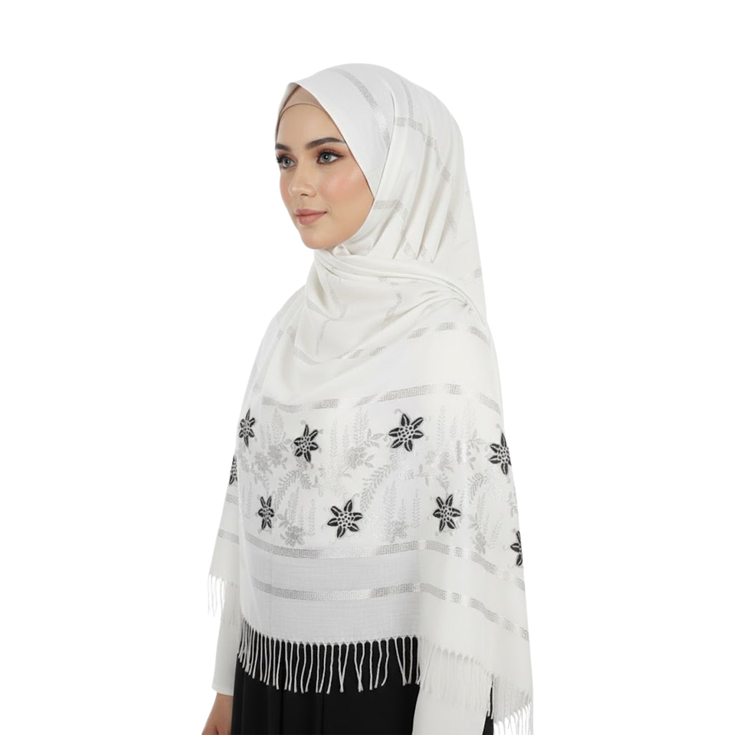 Premium Satin Hijab – Luxury Elegant Scarf |  9021