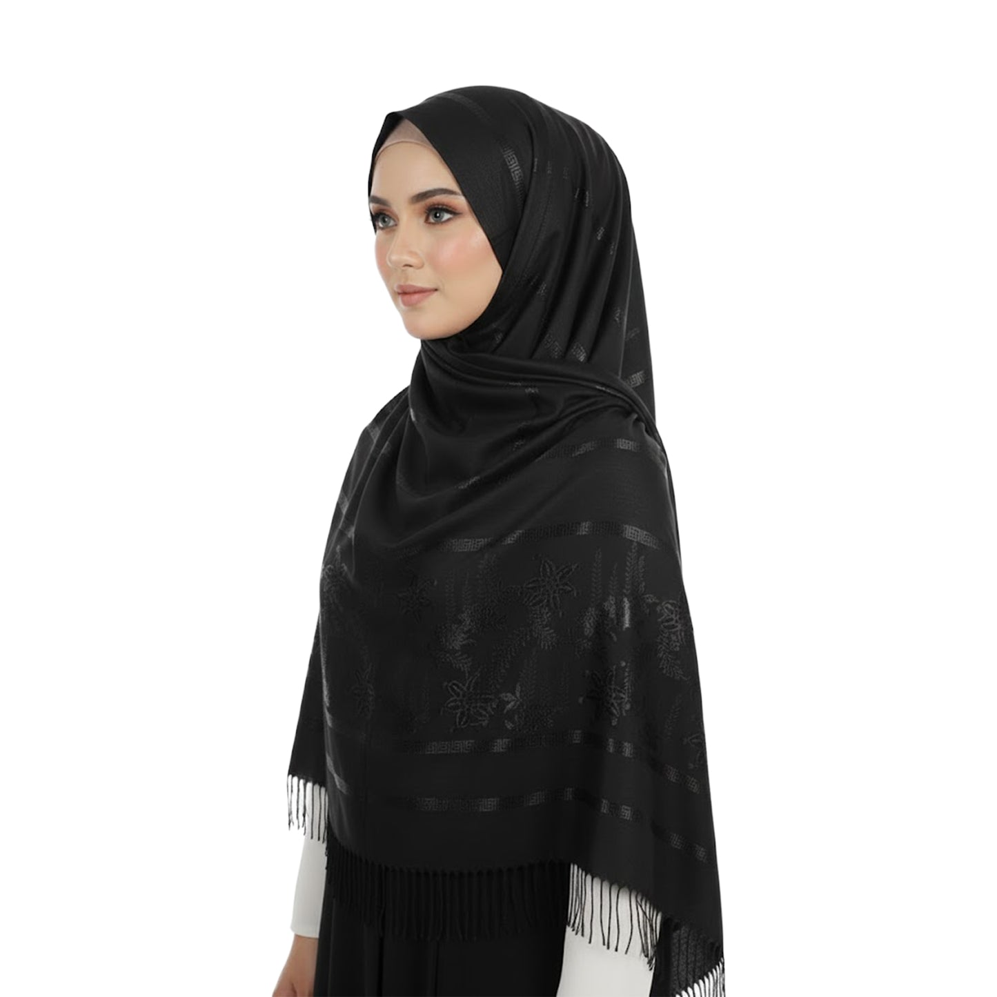 Premium Satin Hijab – Luxury Elegant Scarf |  9021