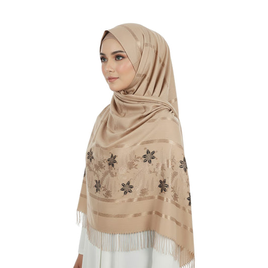 Premium Satin Hijab – Luxury Elegant Scarf |  9021
