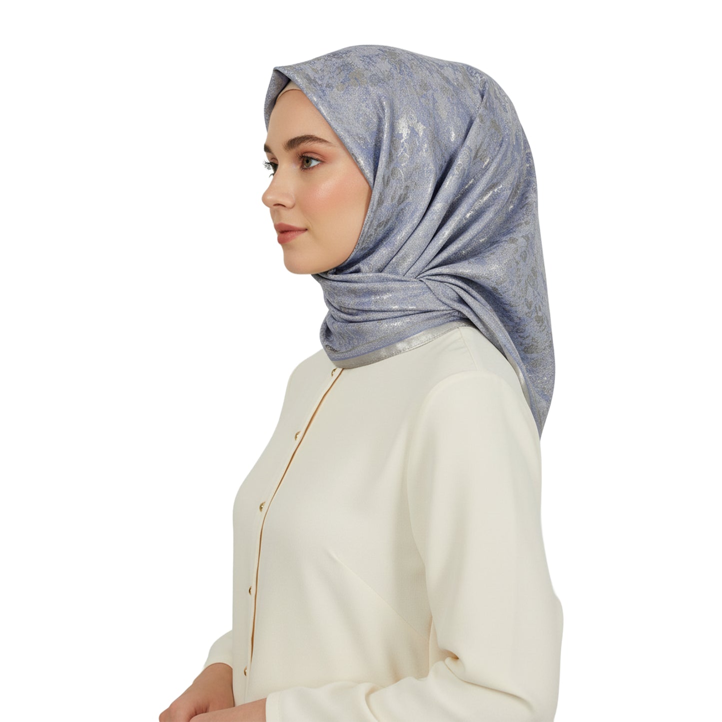 Premium Satin Hijab – Luxury Elegant Scarf | 9032-2
