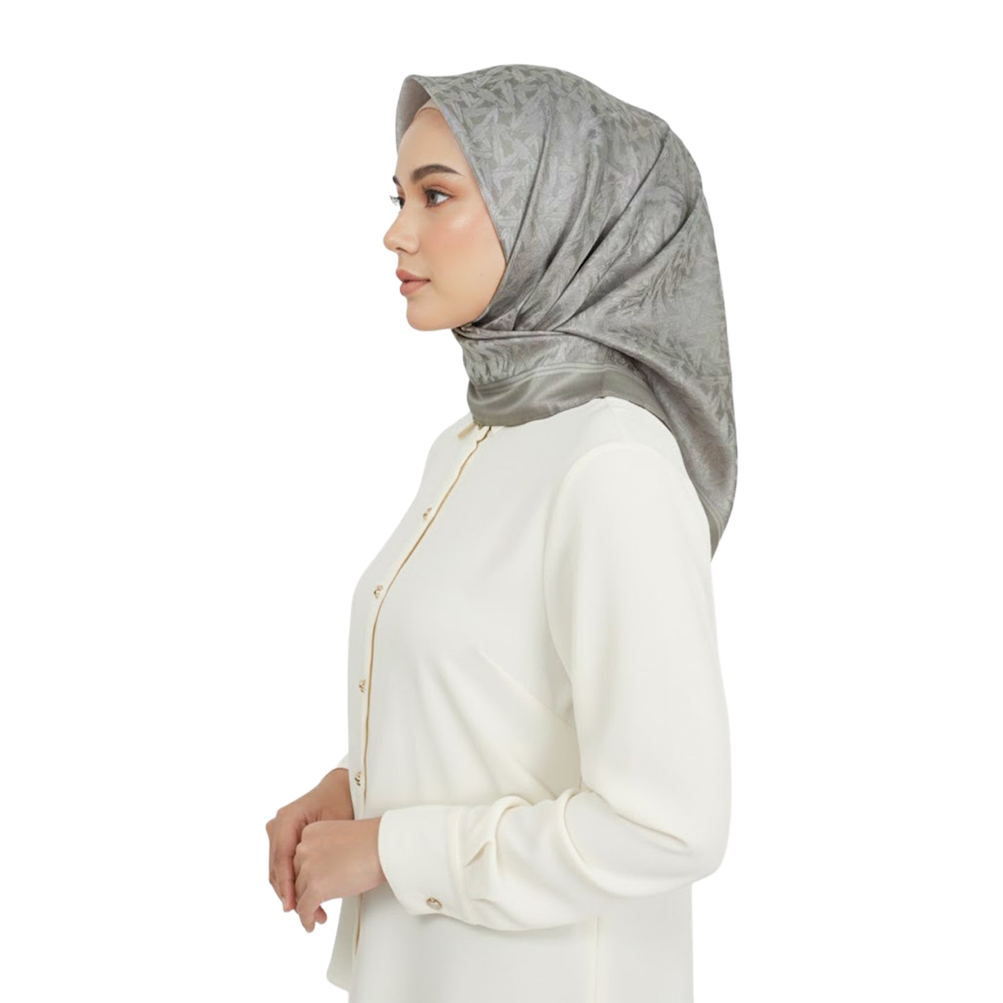 Premium Satin Hijab – Luxury Elegant Scarf | 9032-2