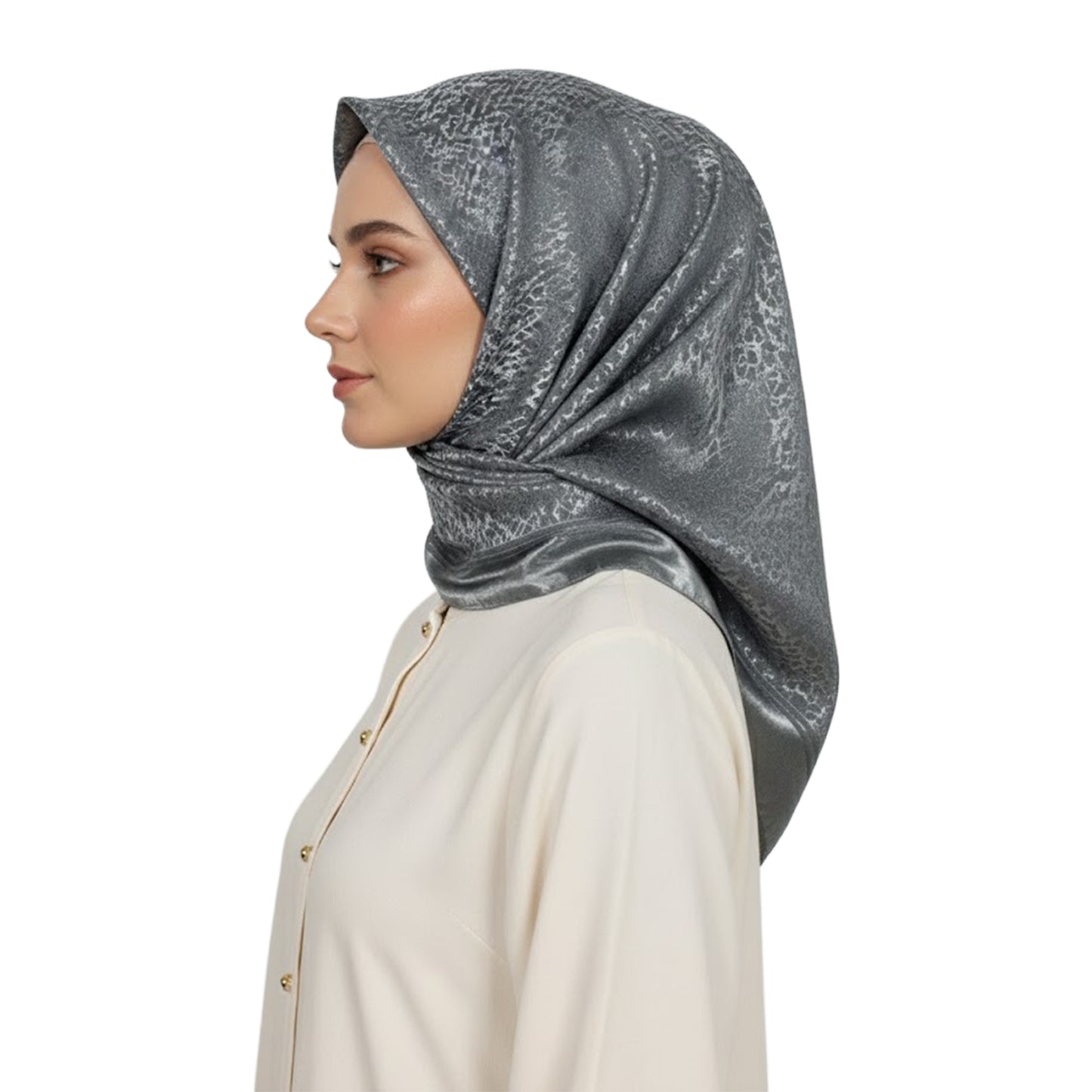 Premium Satin Hijab – Luxury Elegant Scarf | 9032-2