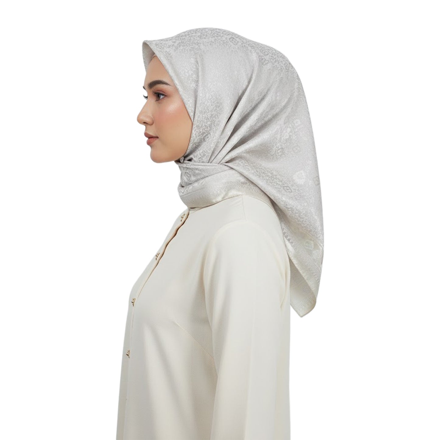 Premium Satin Hijab – Luxury Elegant Scarf | 9032-1