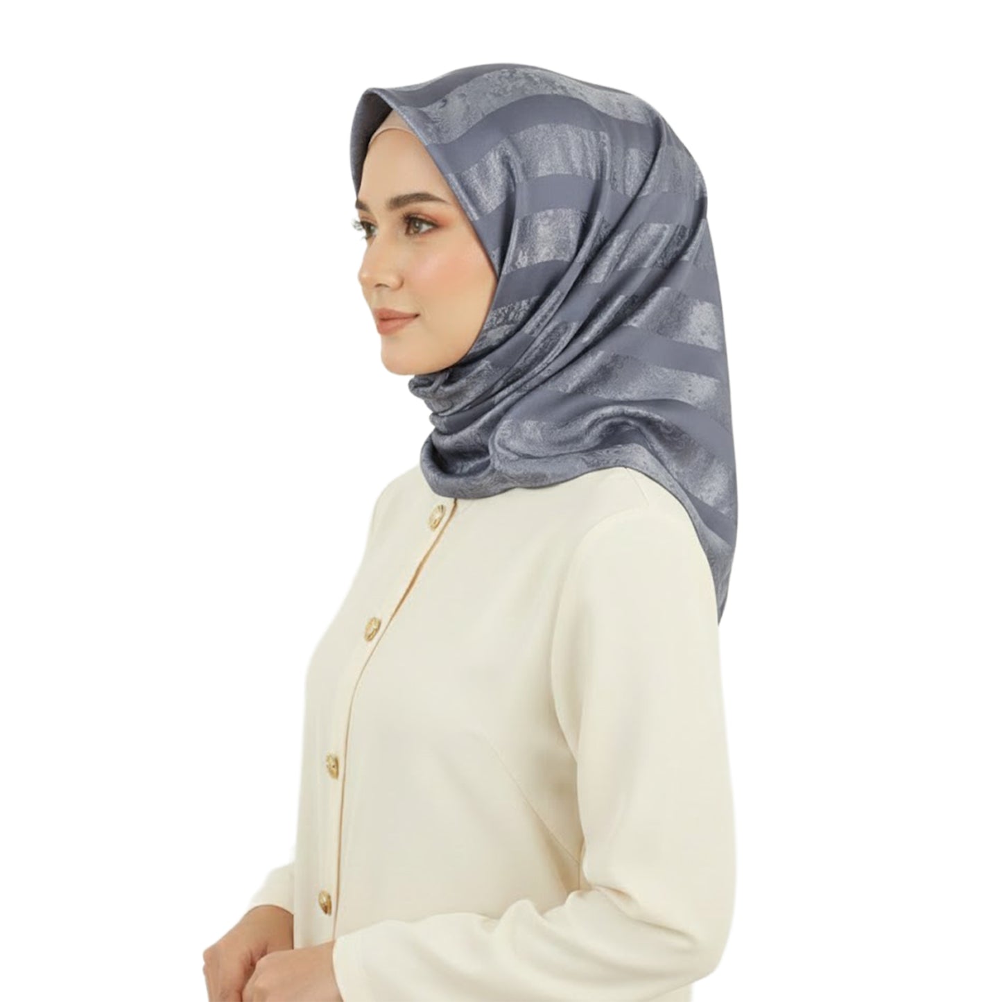 Premium Satin Hijab – Luxury Elegant Scarf | 9032-1