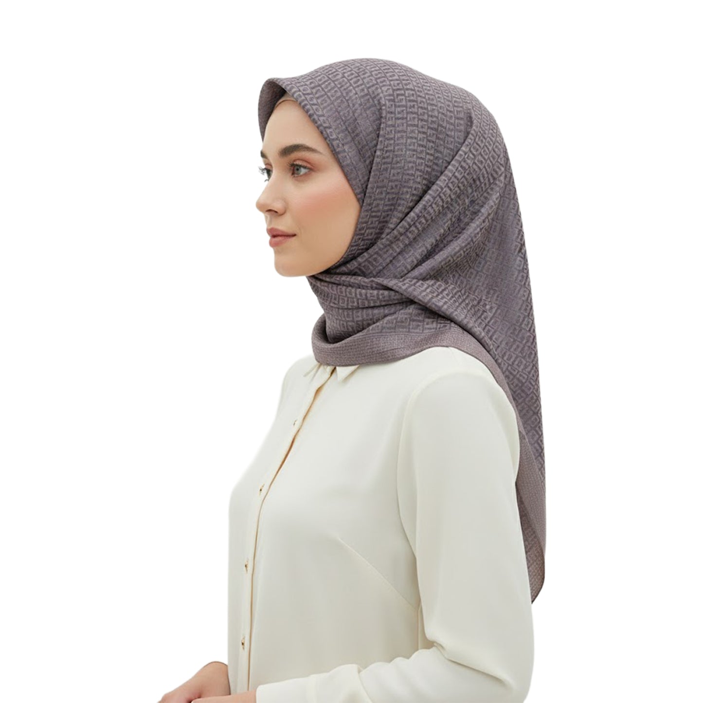 Hijab Satin Premium – Syal Mewah Elegan | Birel 9040 M