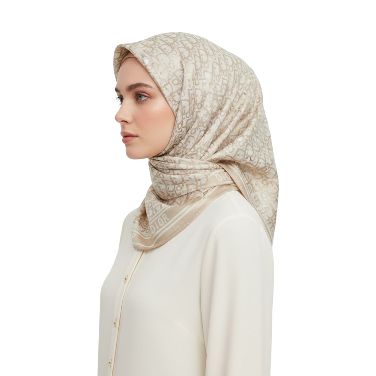 Hijab Satin Premium – Syal Mewah Elegan | Birel 9040 M