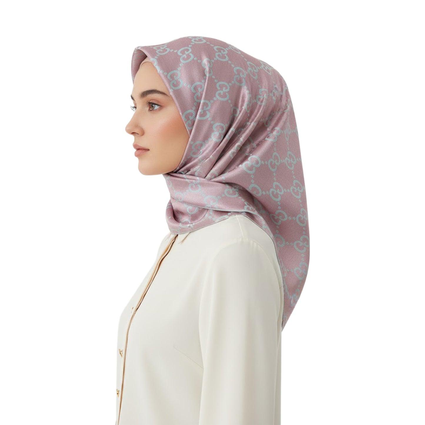 Hijab Satin Premium – Syal Mewah Elegan | Birel 9040 M