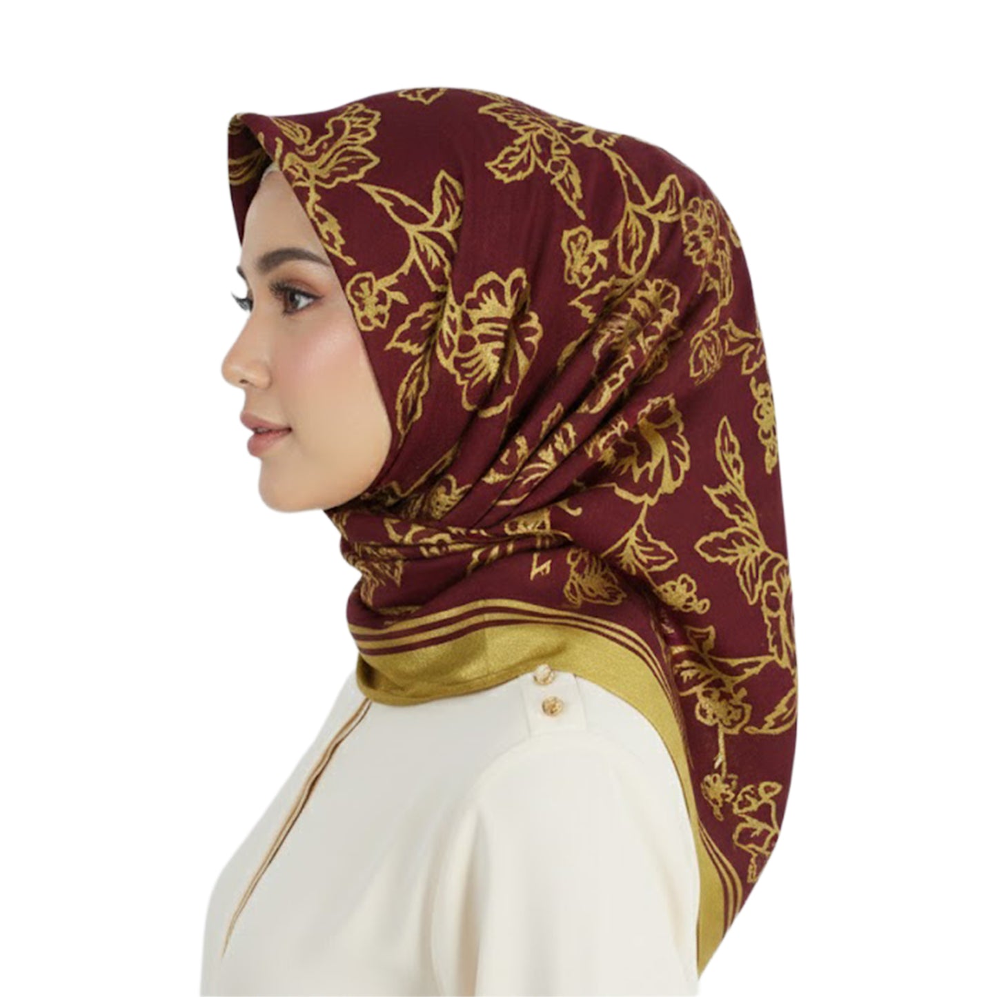 Premium Satin Hijab – Luxury Elegant Scarf |  9032-5