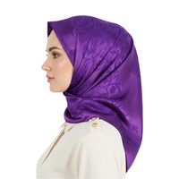 Premium Satin Hijab – Luxury Elegant Scarf |  9032-5