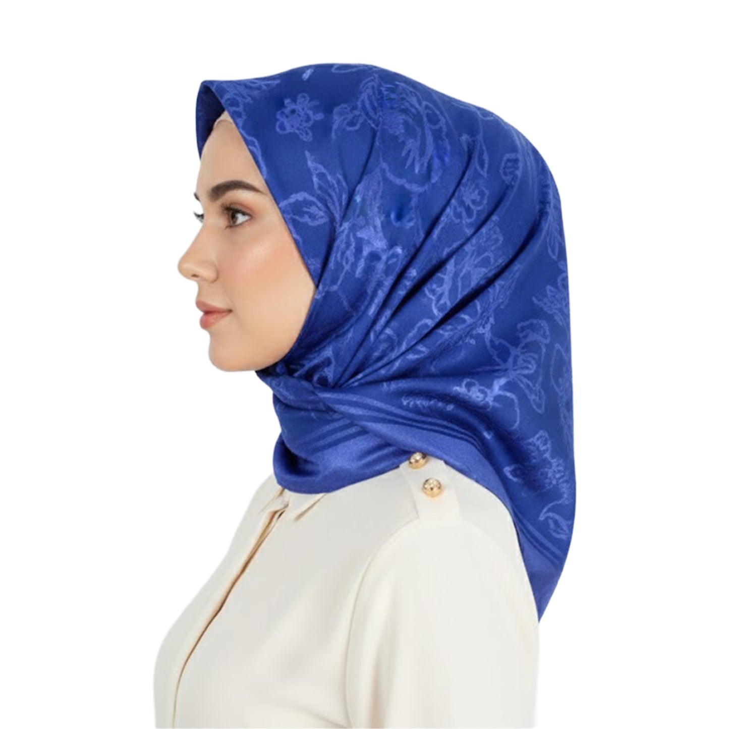 Premium Satin Hijab – Luxury Elegant Scarf |  9032-5