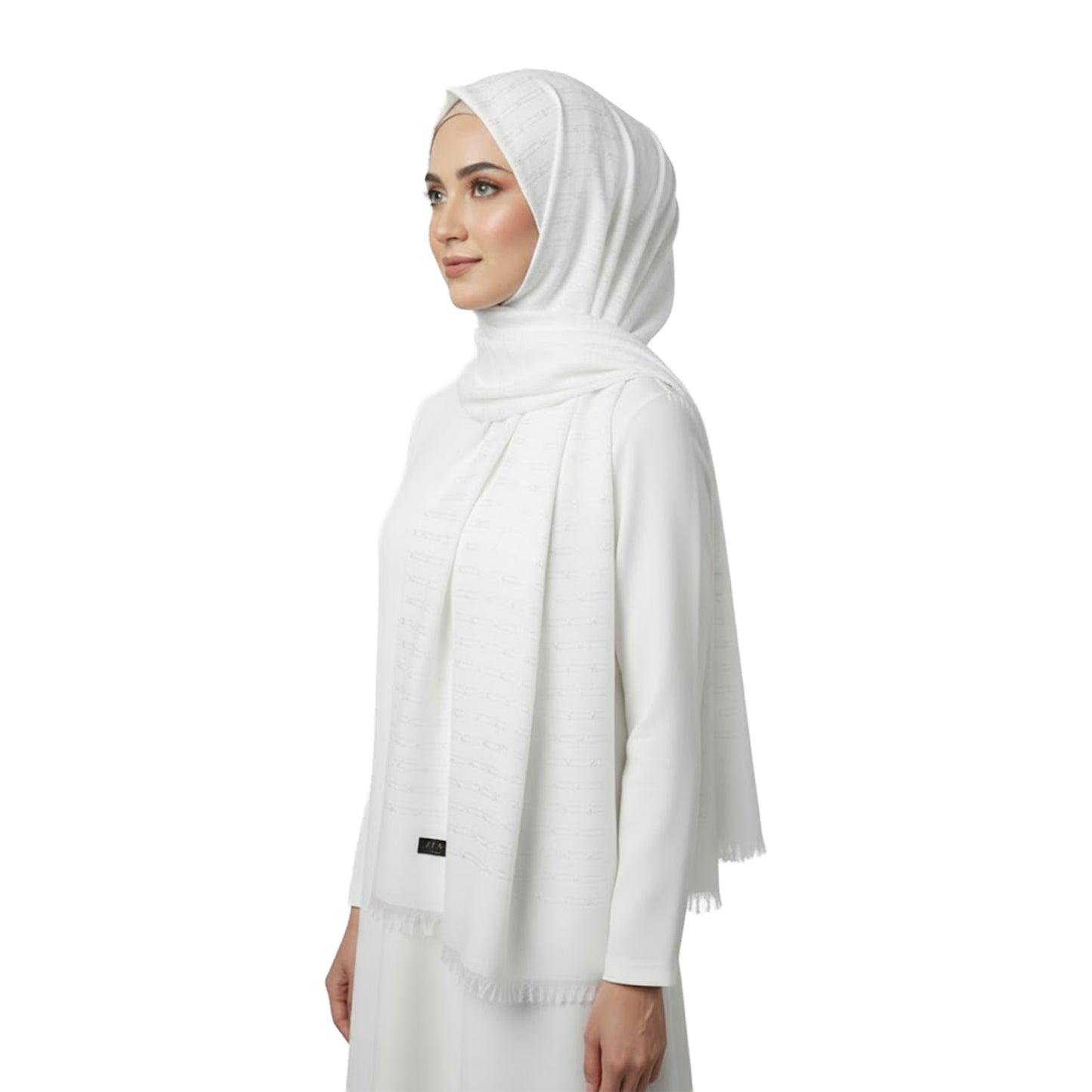 Premium Satin Hijab – Luxury Elegant Scarf |  9043-2-D1