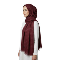 Premium Satin Hijab – Luxury Elegant Scarf |  9043-2-D1