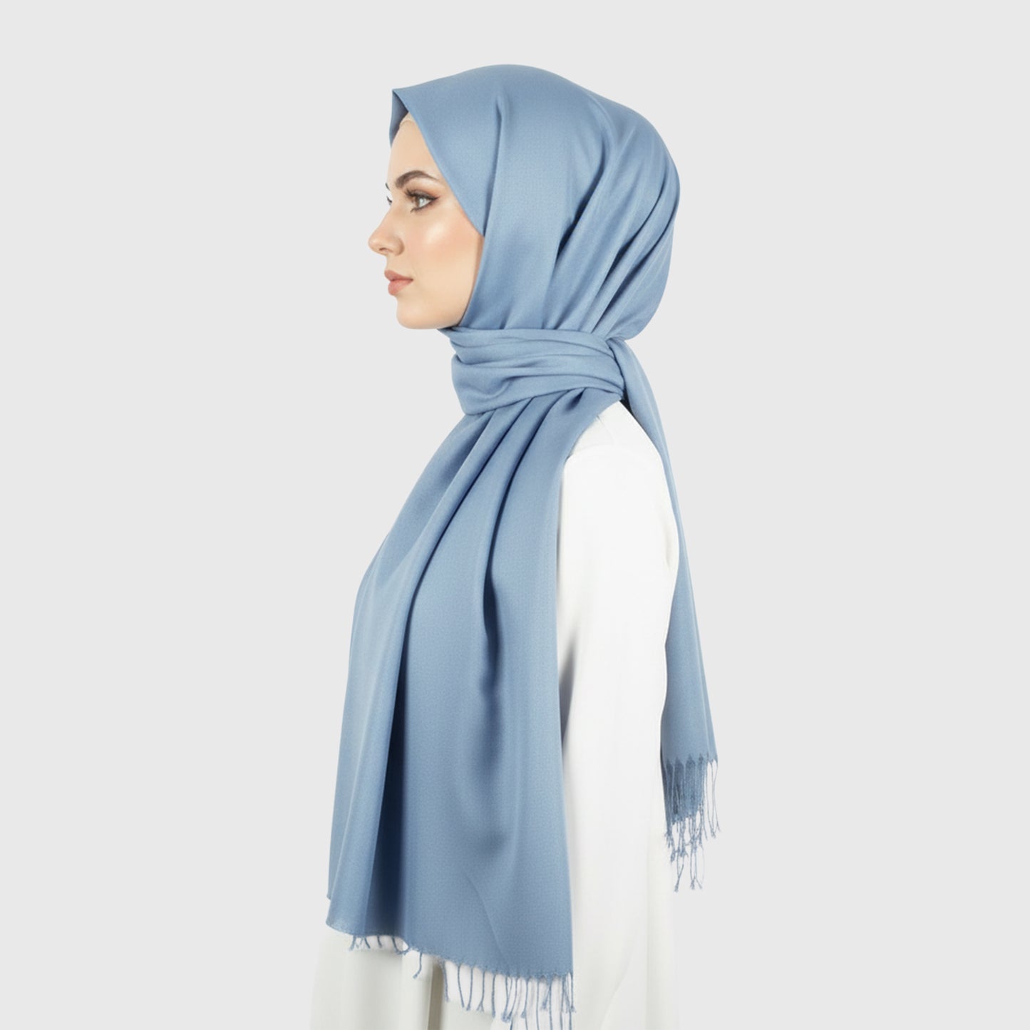 Premium Satin Hijab – Luxury Elegant Scarf | MADEME POLO 9043-2